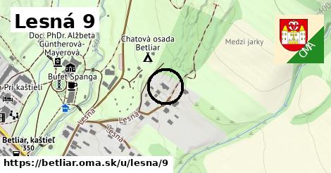 Lesná 9, Betliar