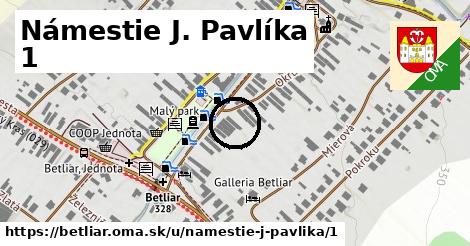 Námestie J. Pavlíka 1, Betliar