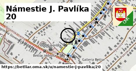 Námestie J. Pavlíka 20, Betliar