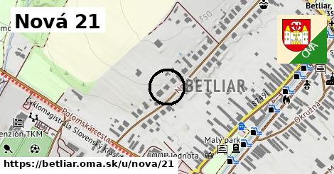 Nová 21, Betliar