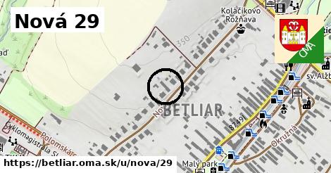 Nová 29, Betliar