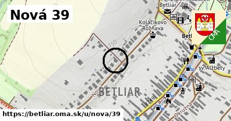 Nová 39, Betliar