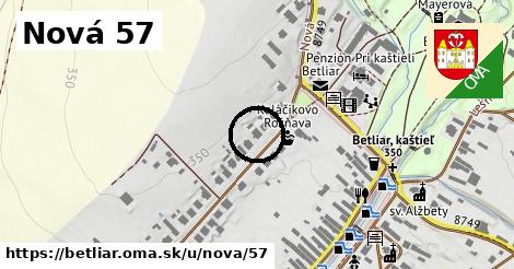 Nová 57, Betliar