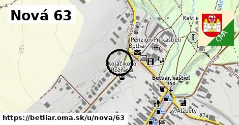 Nová 63, Betliar