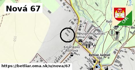 Nová 67, Betliar