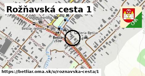 Rožňavská cesta 1, Betliar