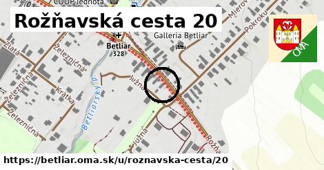 Rožňavská cesta 20, Betliar