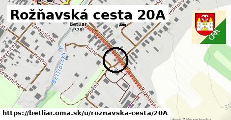 Rožňavská cesta 20A, Betliar