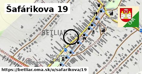 Šafárikova 19, Betliar