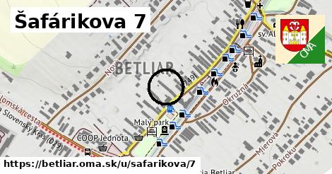 Šafárikova 7, Betliar