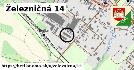 Železničná 14, Betliar