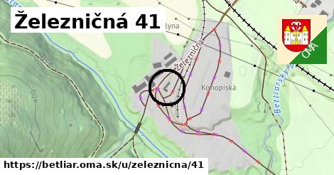 Železničná 41, Betliar