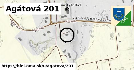 Agátová 201, Biel