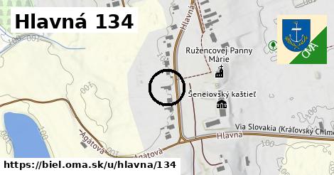 Hlavná 134, Biel