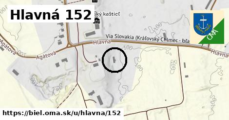 Hlavná 152, Biel