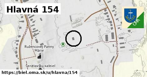 Hlavná 154, Biel