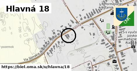 Hlavná 18, Biel