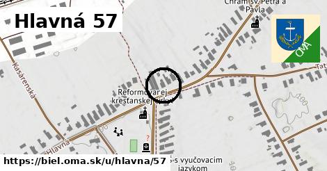 Hlavná 57, Biel