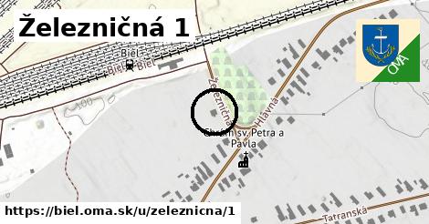 Železničná 1, Biel