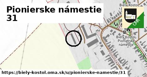 Pionierske námestie 31, Biely Kostol