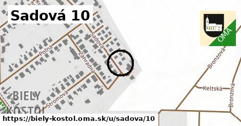 Sadová 10, Biely Kostol