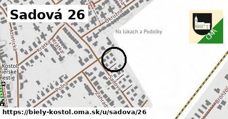 Sadová 26, Biely Kostol