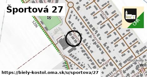 Športová 27, Biely Kostol