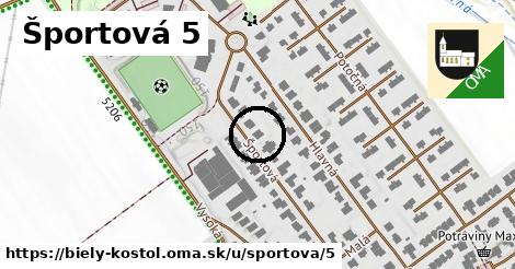 Športová 5, Biely Kostol