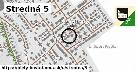 Stredná 5, Biely Kostol