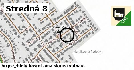 Stredná 8, Biely Kostol