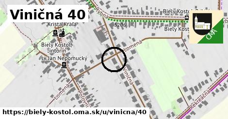 Viničná 40, Biely Kostol