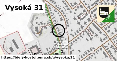 Vysoká 31, Biely Kostol