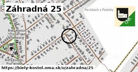 Záhradná 25, Biely Kostol