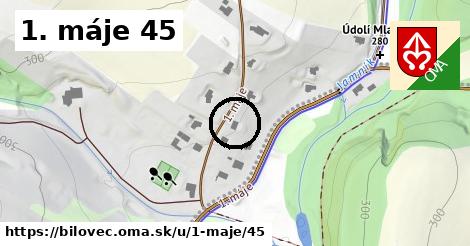 1. máje 45, Bílovec