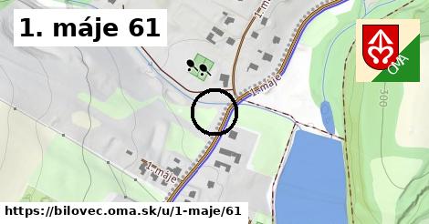 1. máje 61, Bílovec