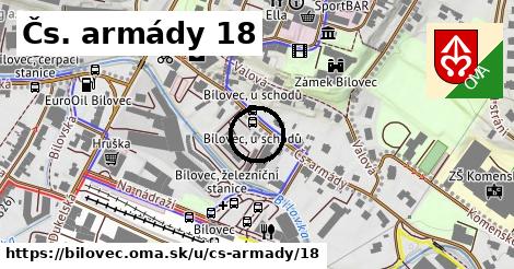 Čs. armády 18, Bílovec