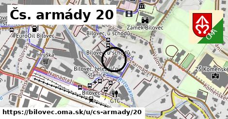 Čs. armády 20, Bílovec