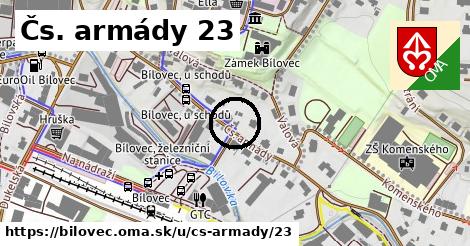 Čs. armády 23, Bílovec