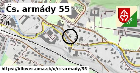 Čs. armády 55, Bílovec