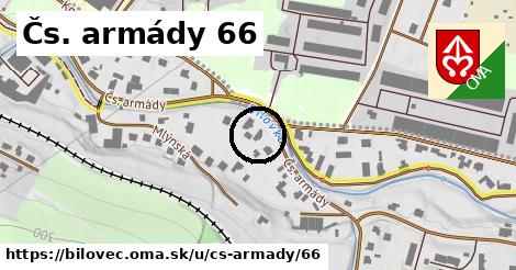 Čs. armády 66, Bílovec