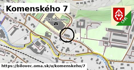 Komenského 7, Bílovec