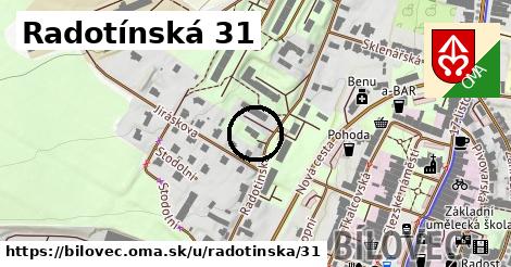 Radotínská 31, Bílovec