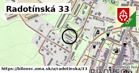 Radotínská 33, Bílovec