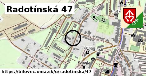 Radotínská 47, Bílovec