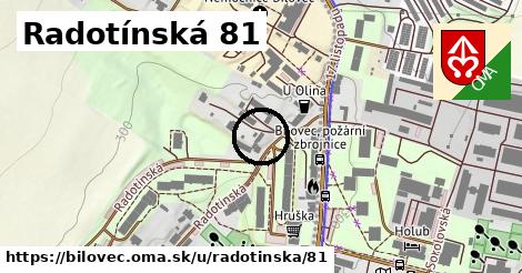 Radotínská 81, Bílovec