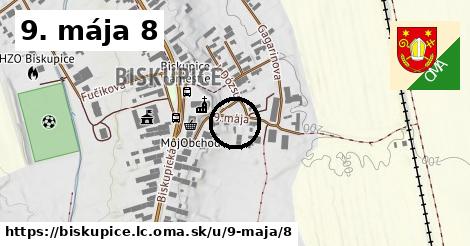 9. mája 8, Biskupice, okres LC