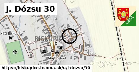 J. Dózsu 30, Biskupice, okres LC