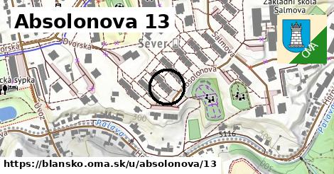 Absolonova 13, Blansko