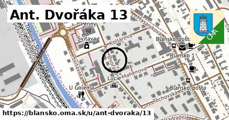 Ant. Dvořáka 13, Blansko