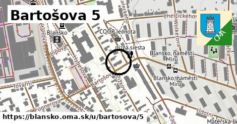 Bartošova 5, Blansko